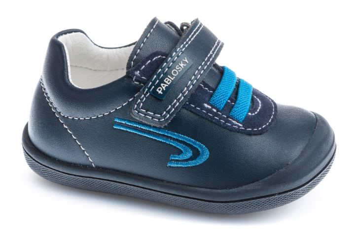 PABLOSKY BOYS FIRST SHOES 043725 NAVY/BLUE – Chicos Chicas Shoes