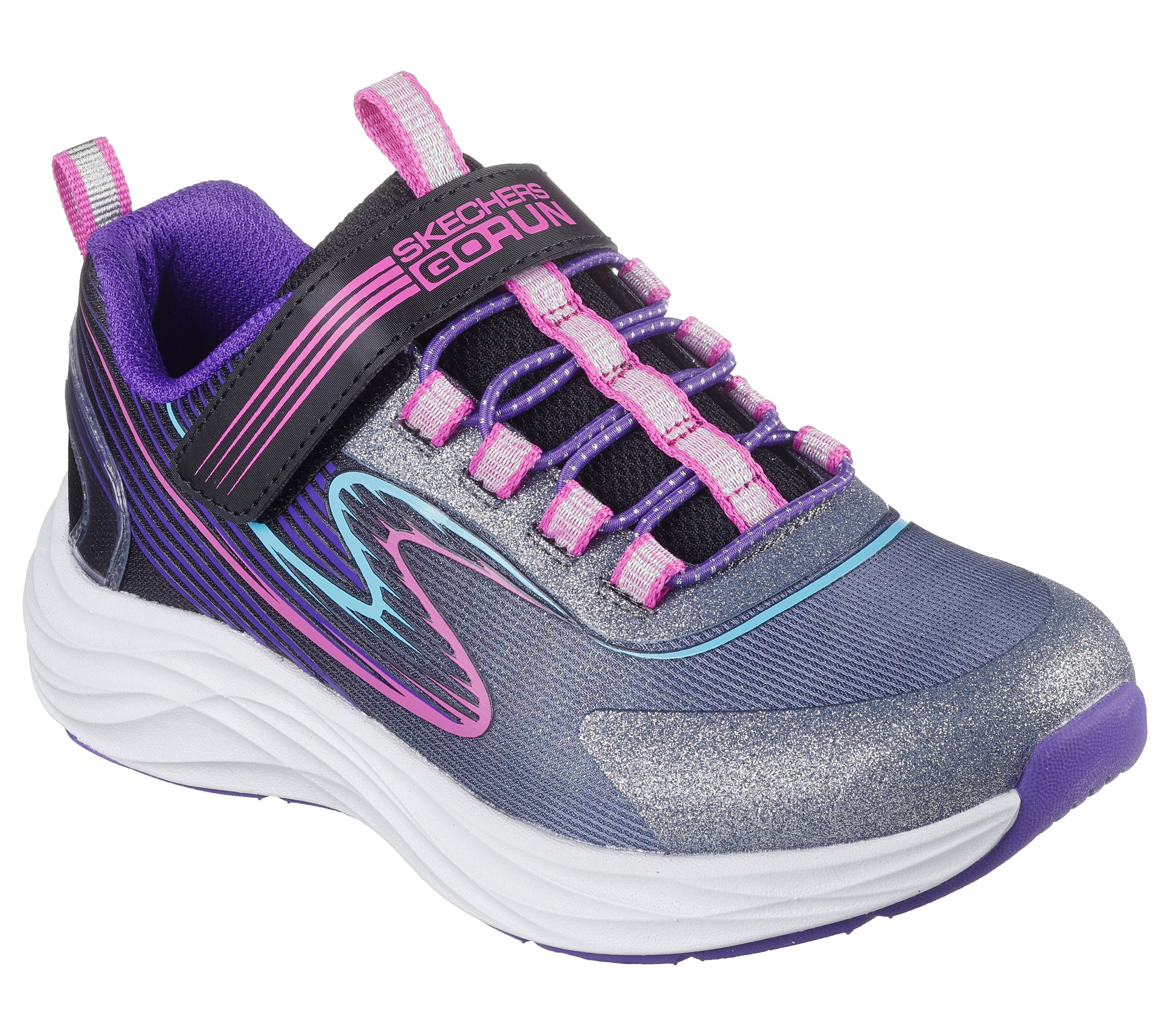 SKECHERS GIRLS RUNNERS GO RUN ACCELERATE 303920L BKMT Chicos Chicas Shoes
