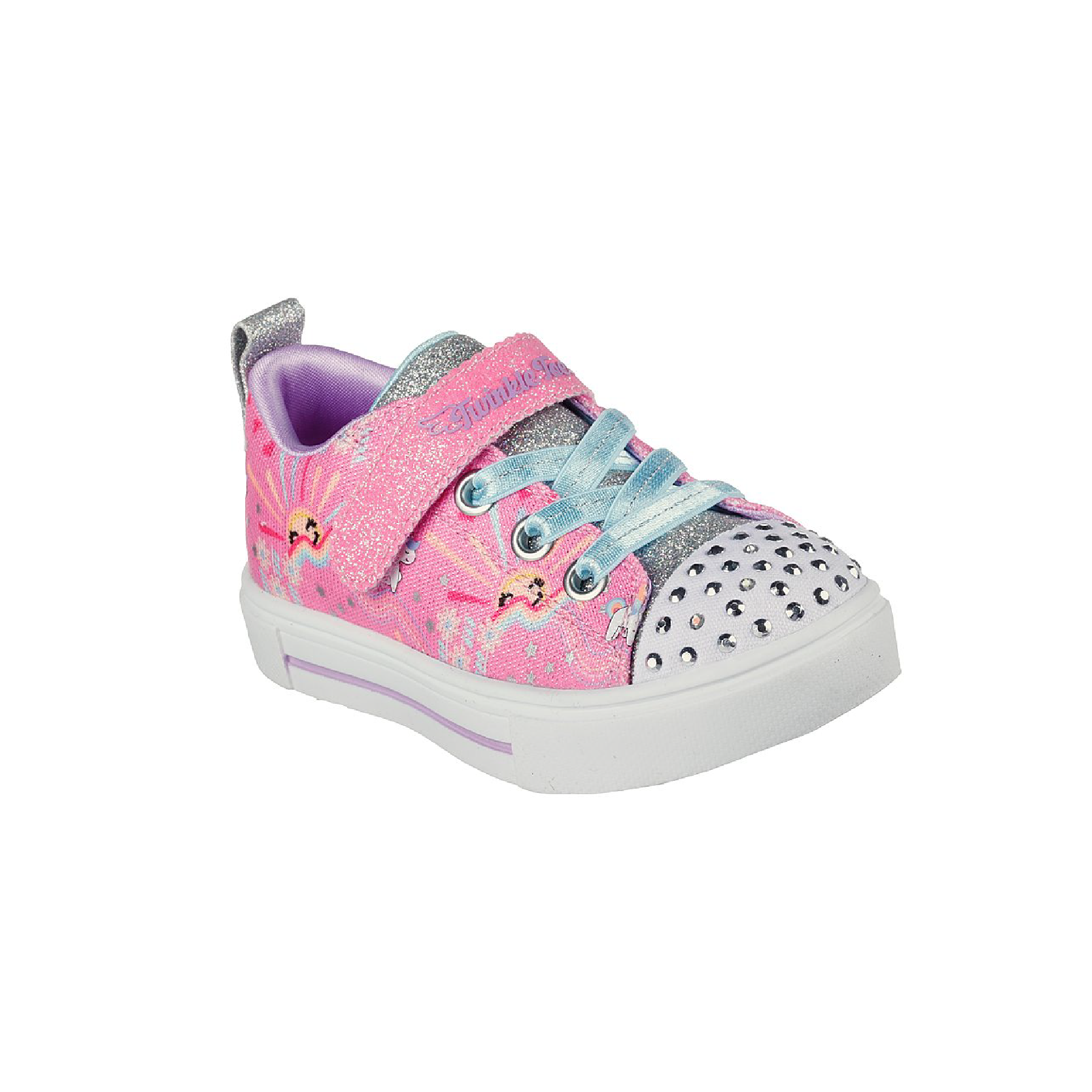 GIRLS SKECHERS TWINKLE SPARKS UNICORN SUNSHINE 314802N PKMT