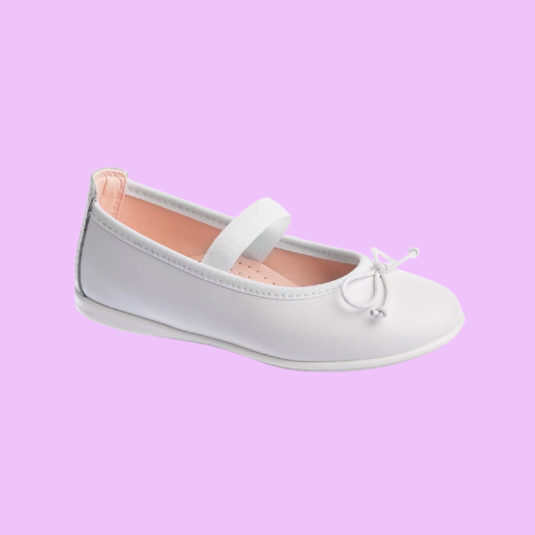 PABLOSKY GIRLS PUMPS 351200 SETA WHITE LEATHER Chicos Chicas Shoes