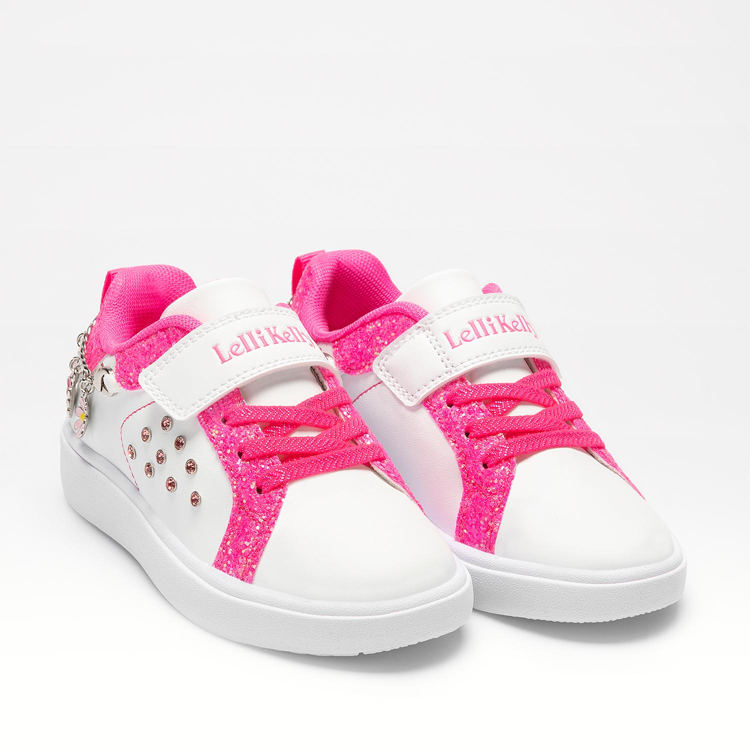 LELLI KELLY GIOIELLO WHITE PINK Chicos Chicas Shoes