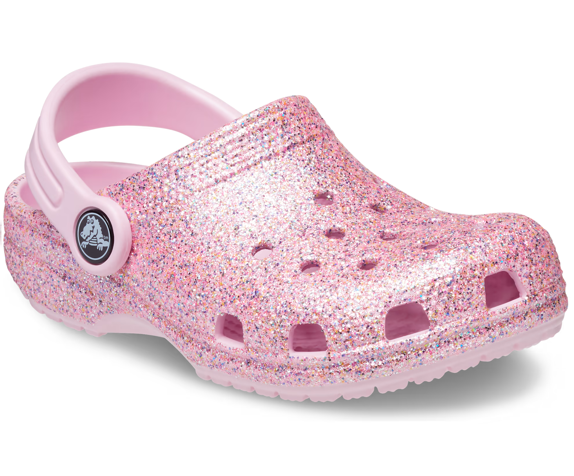 Crocs glitter discount niña
