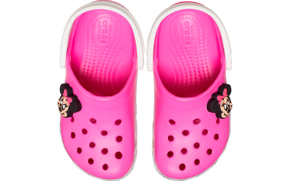 Pink minnie best sale mouse crocs