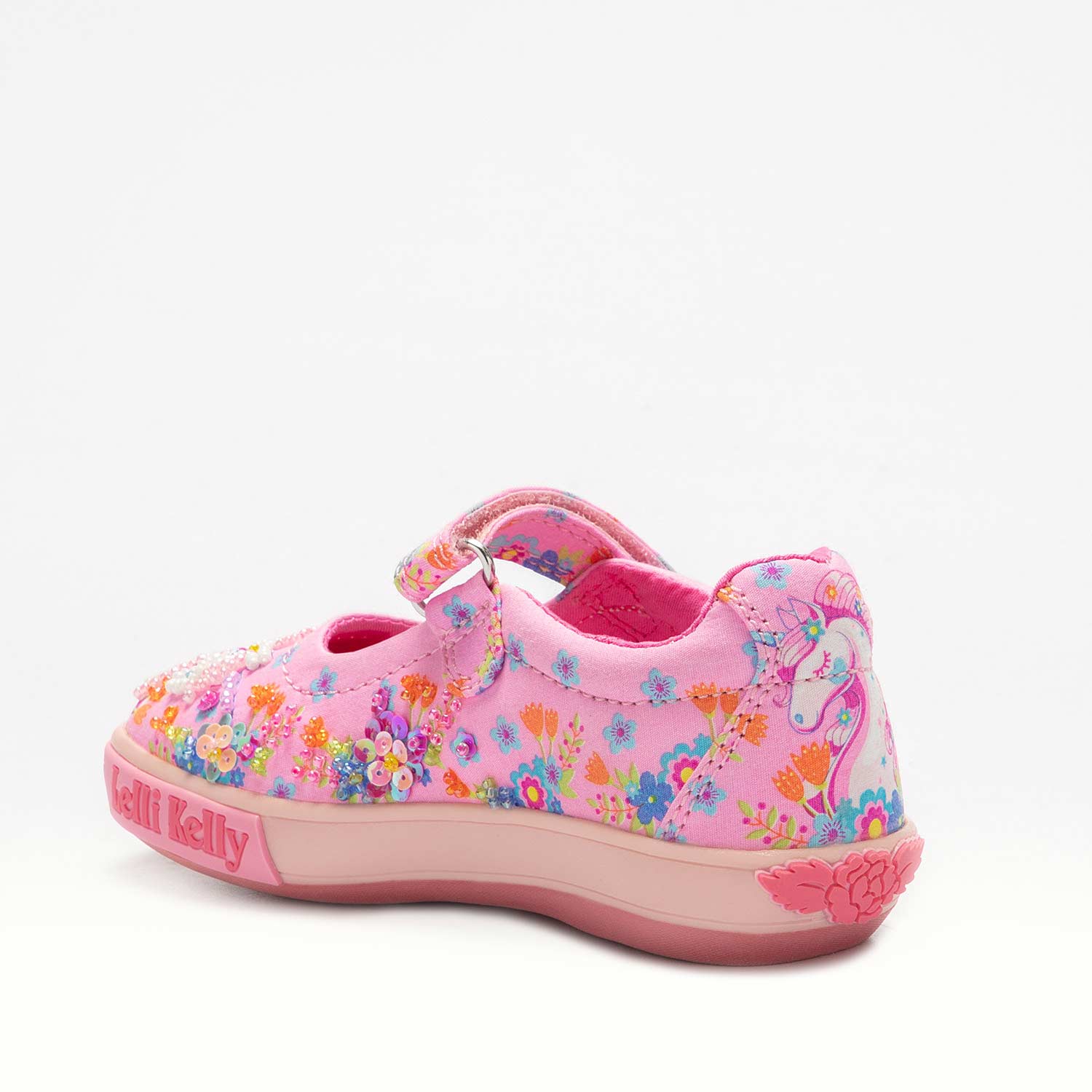 LELLI KELLY CANVAS-LKED2032- FLORENCE-UNICORN-ROSA GLITTER – Chicos &  Chicas Shoes