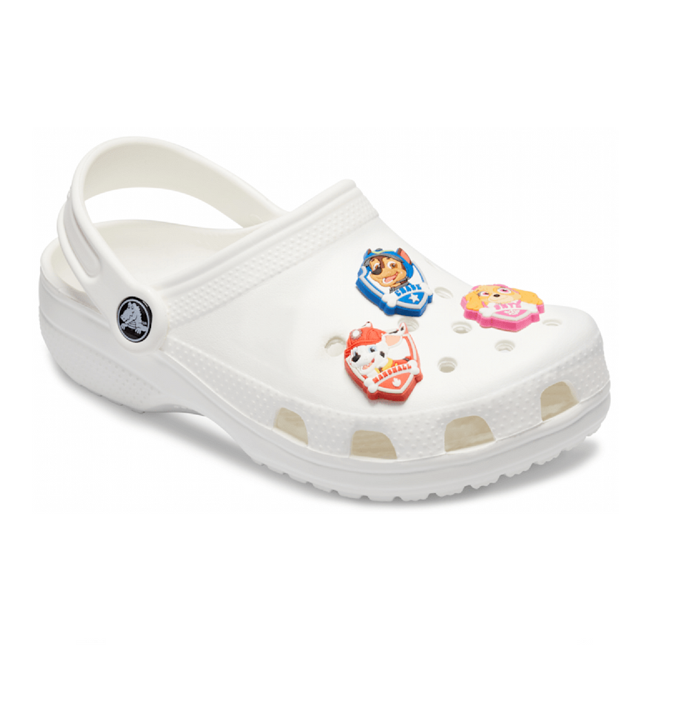 Crocs with best sale pins on them