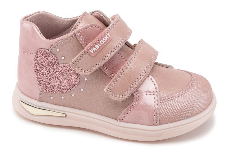 PABLOSKY GIRLS ANKLE BOOTS PALE PINK