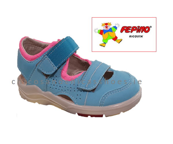 RICOSTA GIRLS CLOSED TOE SANDAL WATERFRIENDLY 3321700 123 DOBBY TURQUO Chicos Chicas Shoes