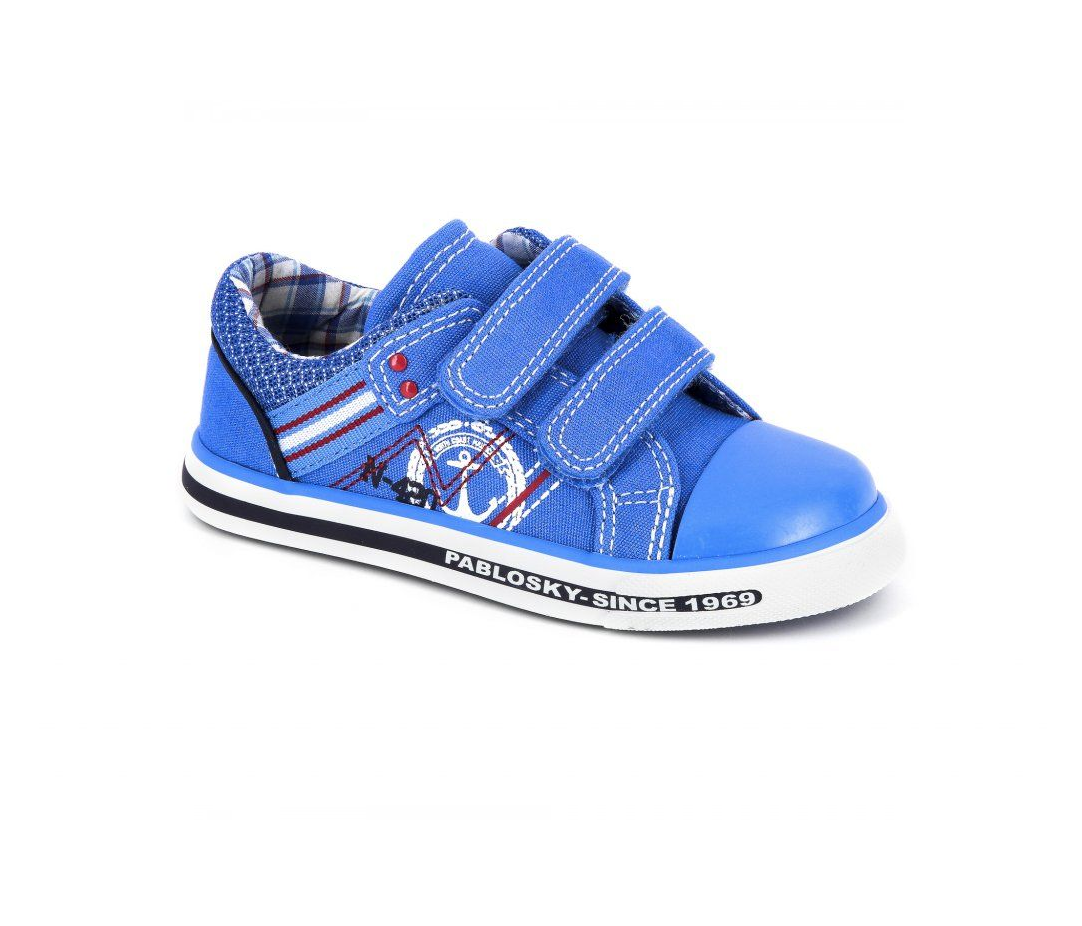 PABLOSKY JUNIOR BOYS CANVAS 948240 ROYAL Chicos Chicas Shoes